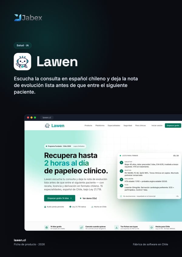 Portada de la ficha de Lawen