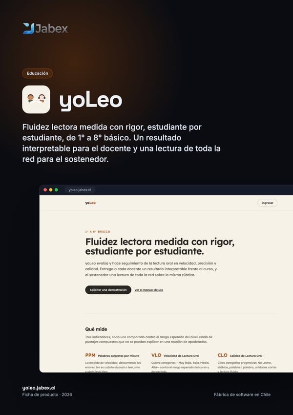 Portada de la ficha de yoLeo